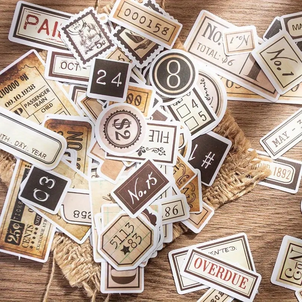 Vintage Style Ticket Coupons